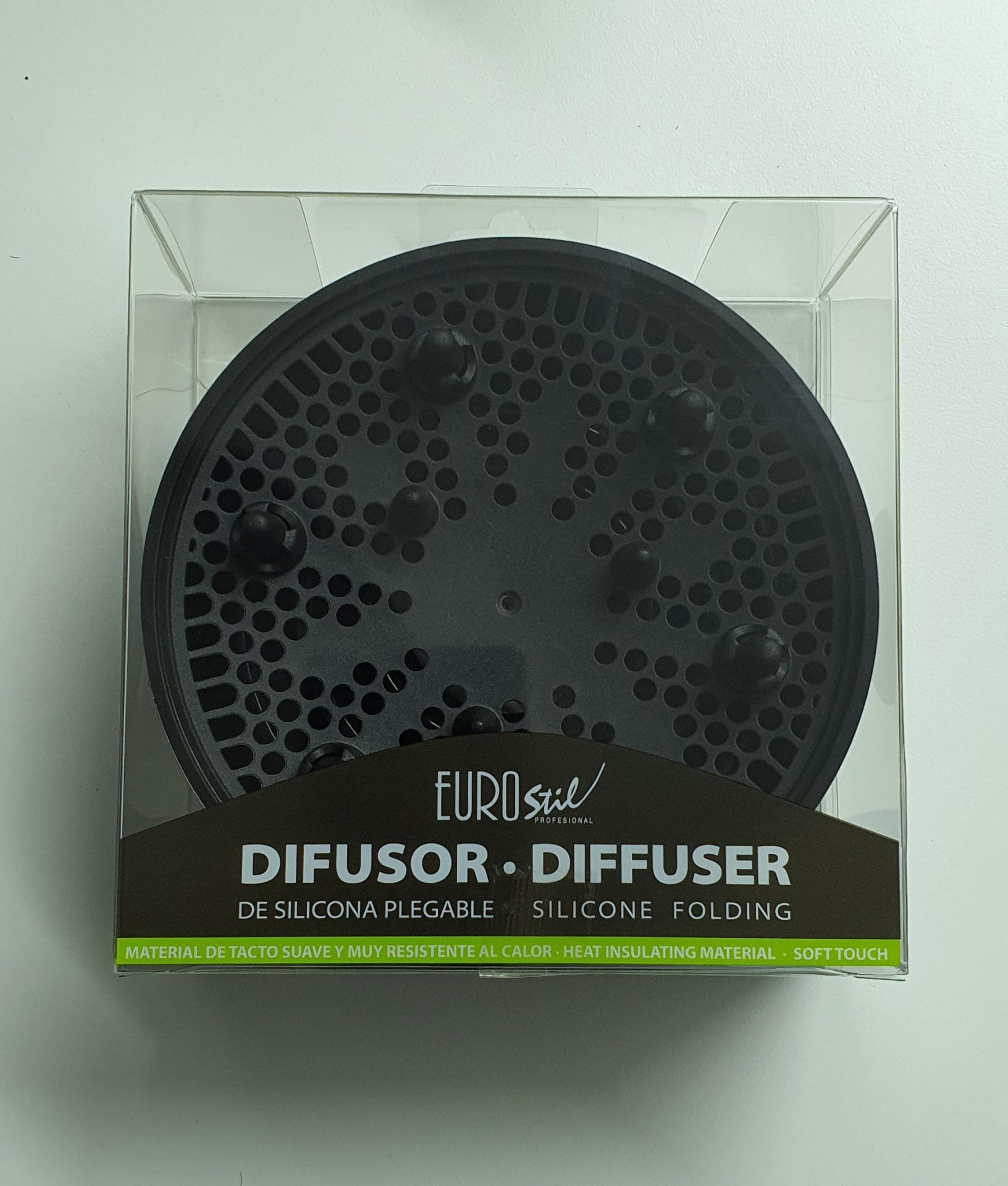 EUROSTIL DIFUSOR UNIVERSAL DOBRAVEL NEGRO SILICONE 04346