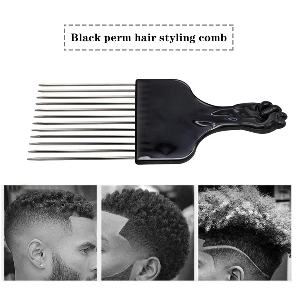 BARBERSHOP PENTE GARFO AFRO METAL  BPGM