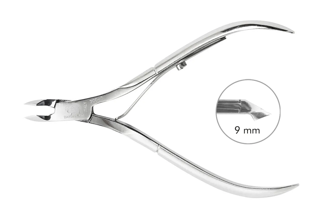 BARUFFALDI ALICATE CUTICULAS AÇO 10CM - 9MM  36700009