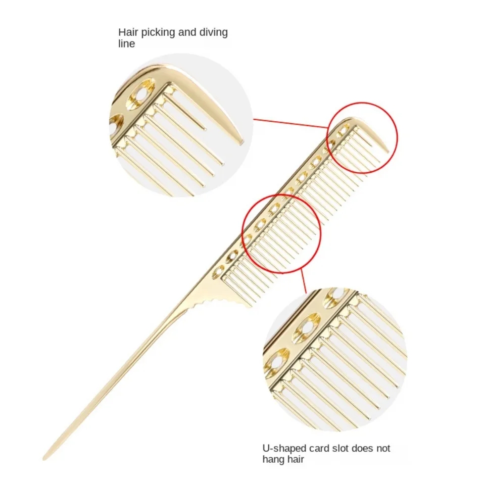 PENTE 111 METAL RATTAIL PRATEADO 225MM