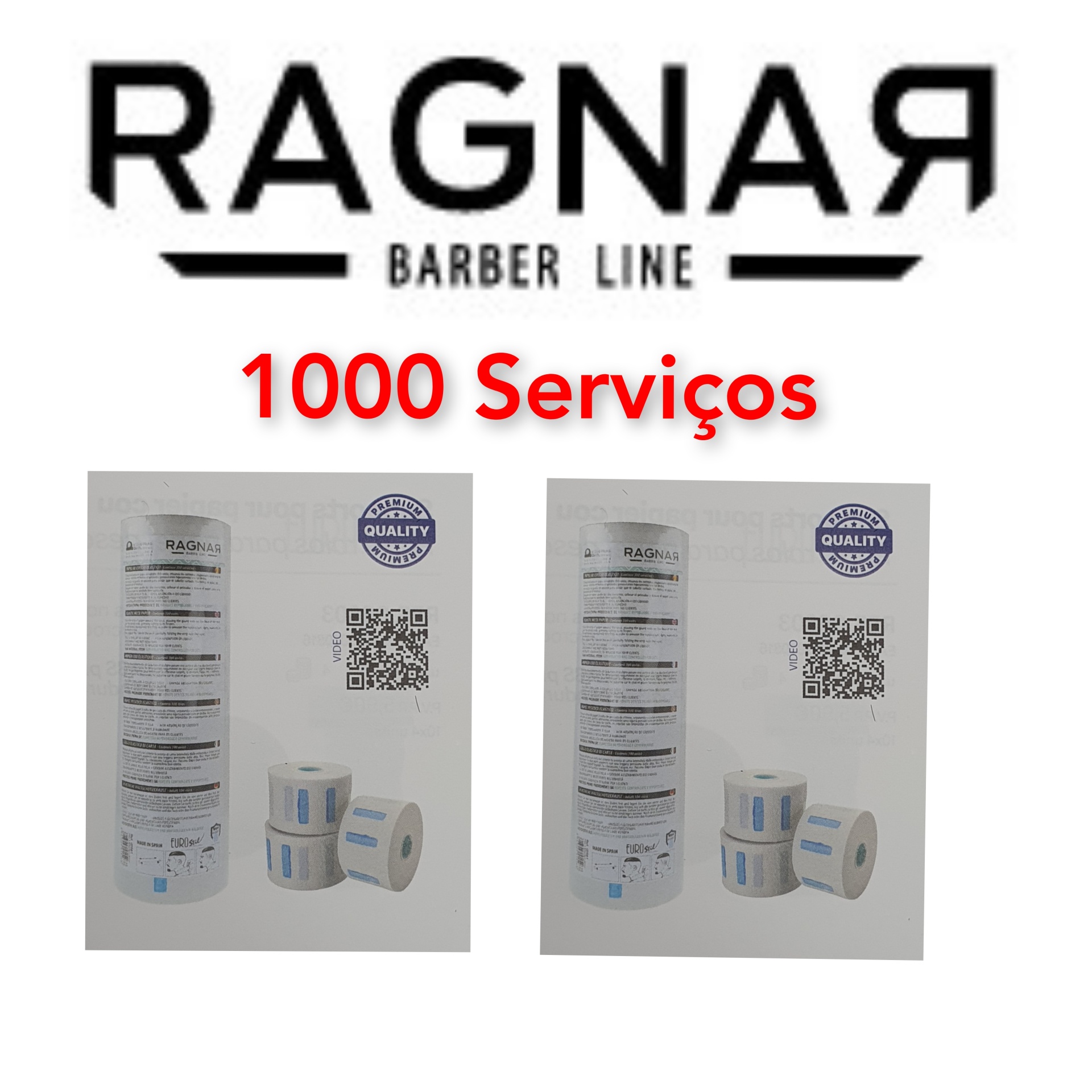 RAGNAR GOLA HIGIENICA BRANCA 1000 SERVIÇOS 00681-1