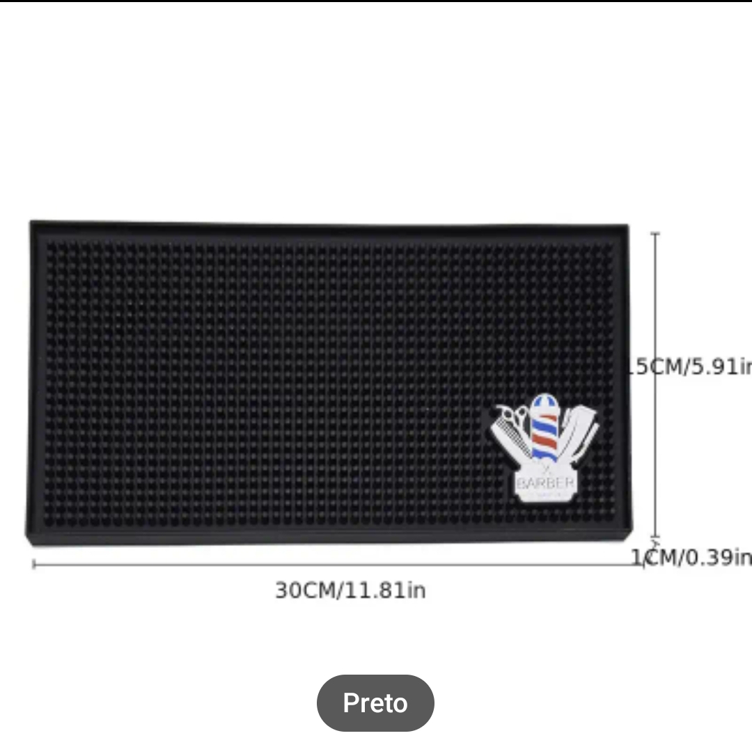 BARBERSHOP TAPETE BARBER JNC #2  30x0.5X15CM  BTBJNC2