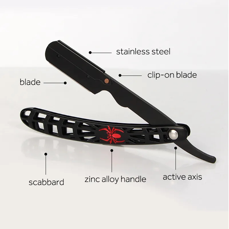 BARBERSHOP NAVALHA PROFISSIONAL RED SPIDER BNPRS