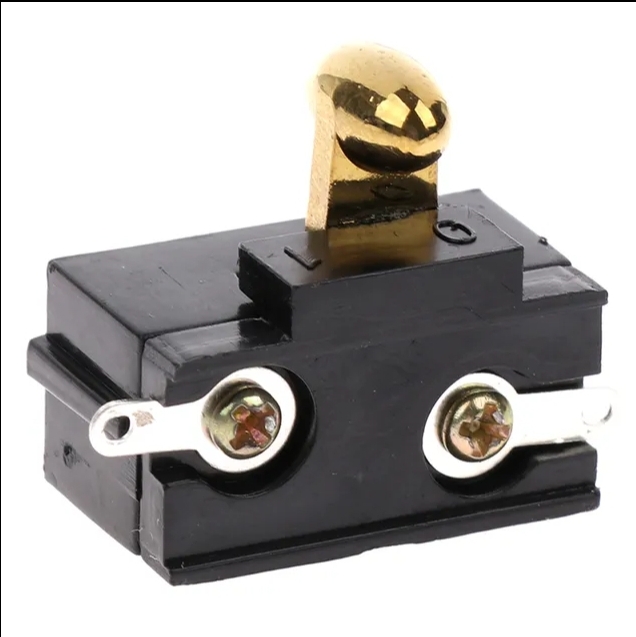 WMARK INTERRUPTOR BOTAO ON.OFF GOLD