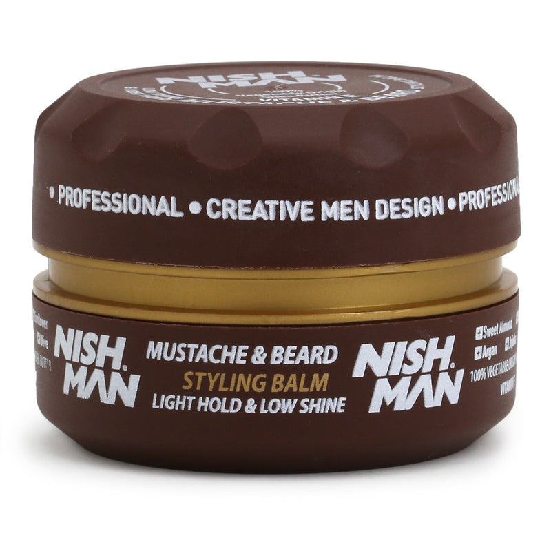 NISHMAN BEARD & MOUSTACHE BALM BALSAMO BARBA E BIGODE 100ml