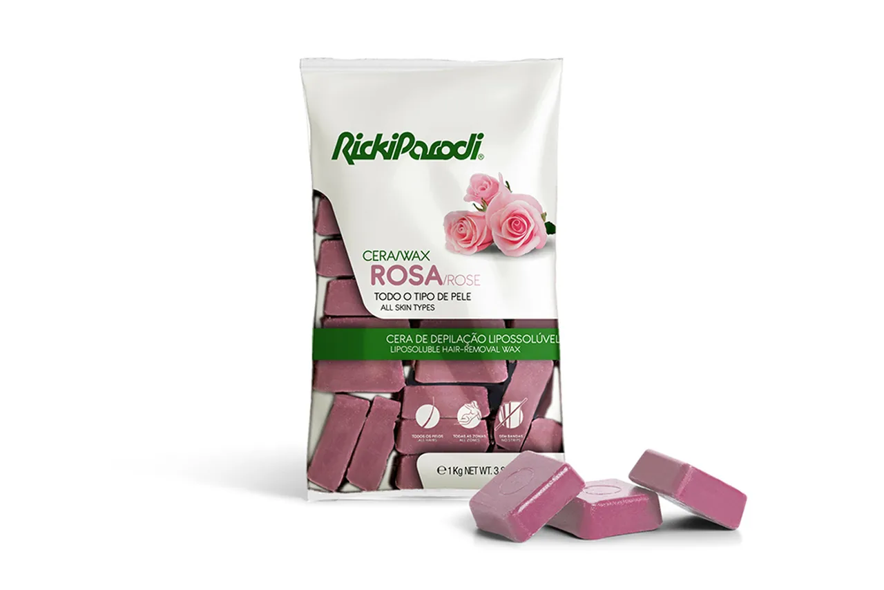 RICKIPARODI CERA QUENTE TITÂNIO ROSA 1000GRS 70100002