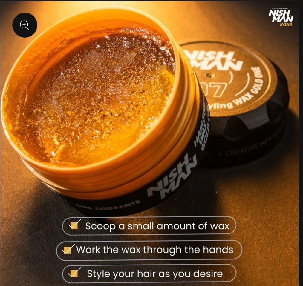 NISHMAN CERA WAX 07 GOLD ONE ONE MILLION 150ML  NMN-100-07