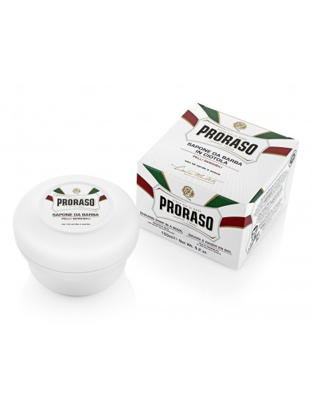 PRORASO CREME BARBEAR CHÁ VERDE & AVEIA TAÇA 150ML PCBCAT150
