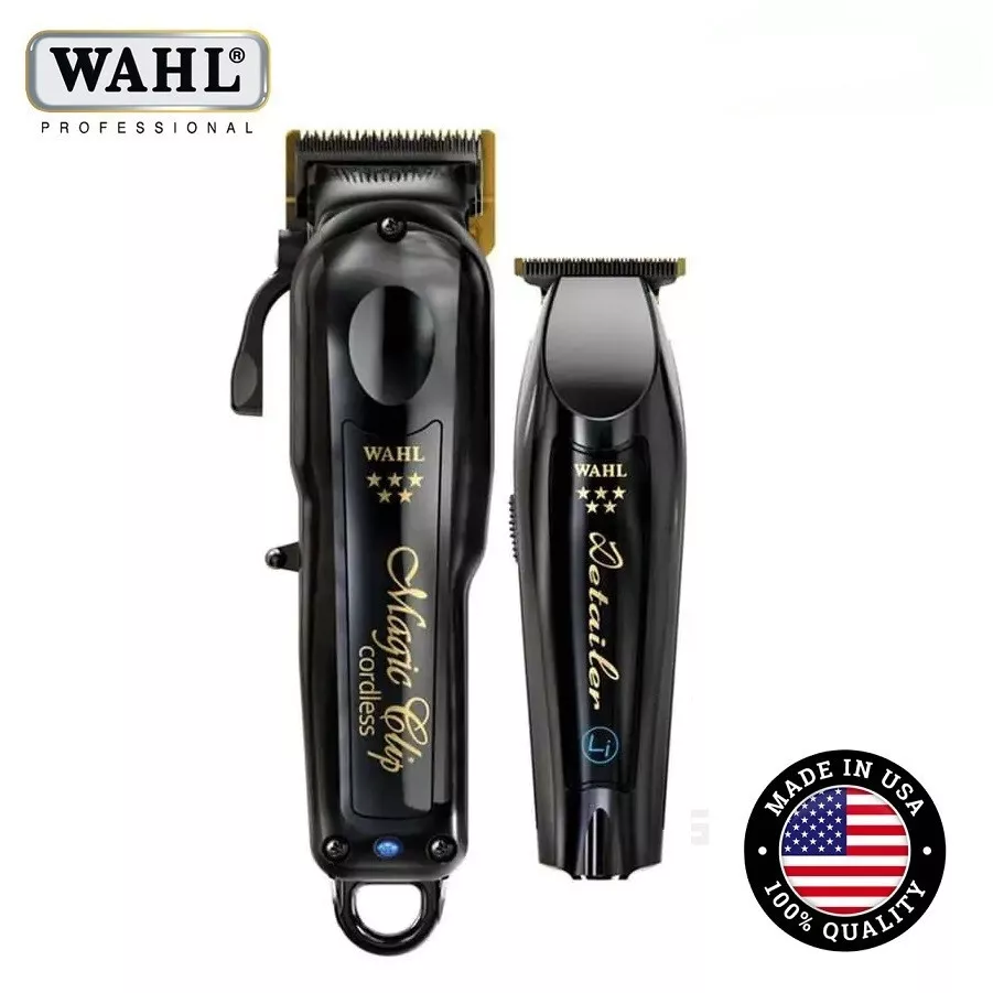 WAHL BARBER BLACK & GOLD COMBO LIMITED EDITION 3025726
