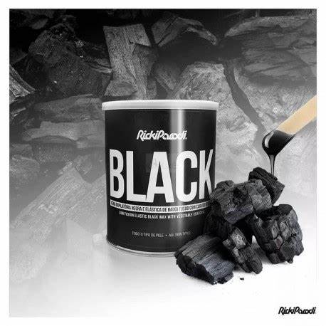 RICKIPARODI CERA DEPILATÓRIA E ELÁSTICA BAIXA FUSÃO BLACK WAX 800GRS 70080005