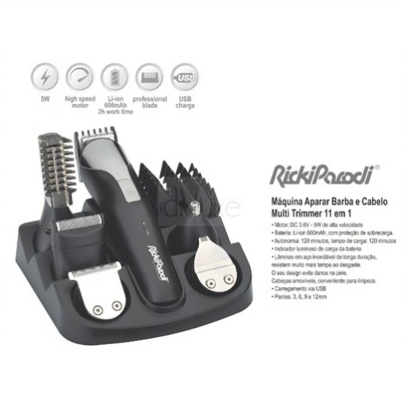 RICKIPARODI APARADOR 11 EM 1 MULTI TRIMMER CORDLESS 45000837