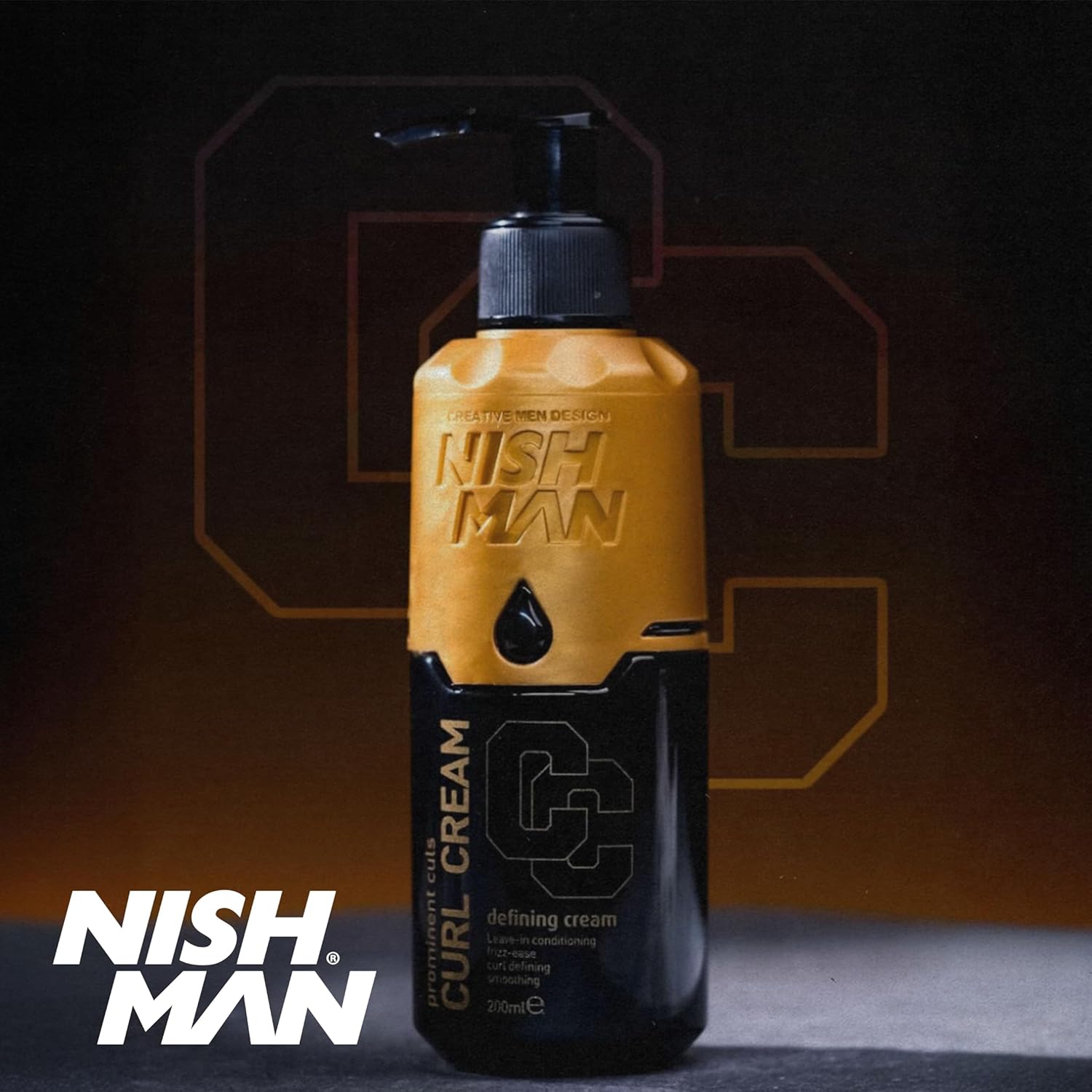 NISHMAN CREME DEFINIDOR DE CARACÓIS CURL CREAM 200ML NMN-200-CC