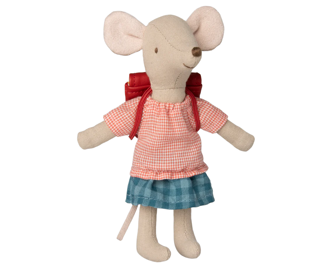 Trycicle&#x20;Mouse,&#x20;Big&#x20;sister&#x20;w.bag&#x20;Red