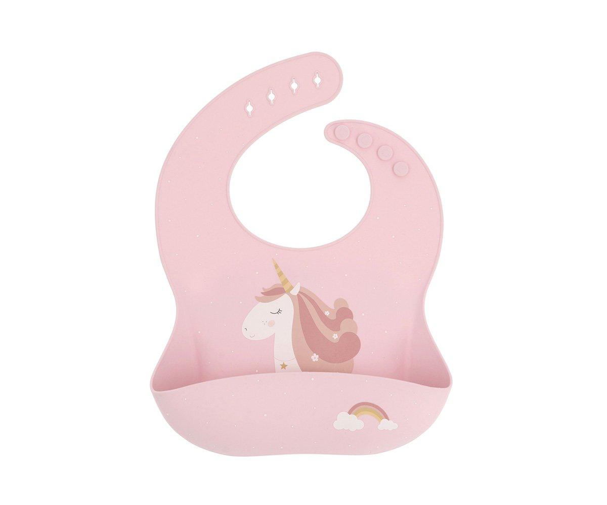 Babete&#x20;em&#x20;silicone&#x20;Magical&#x20;Unicorn