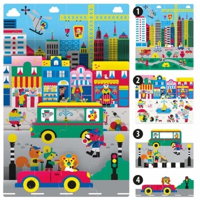 Playrama&#x20;Puzzle&#x20;The&#x20;City