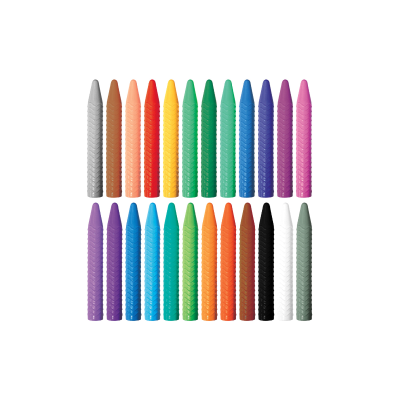 24&#x20;Spiral&#x20;Crayons