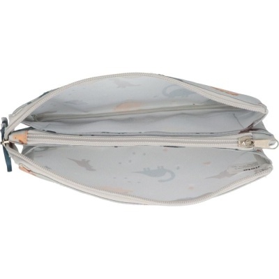 Estojo&#x20;com&#x20;3&#x20;compartimentos&#x20;Dinos&#x20;World