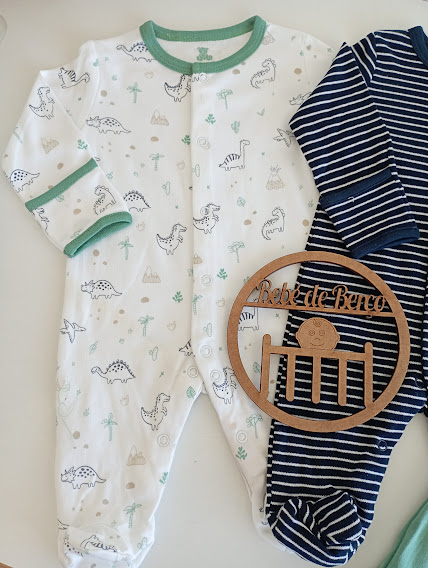 Babygrow de Algodão com Abertura a Frente