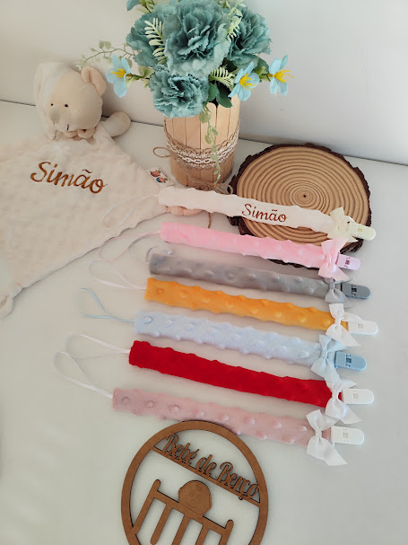 Prende Chupeta Simples ou Com Nome