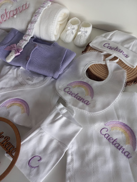 Pack Bebé Arco Irís ou Borboletas (10 Peças)