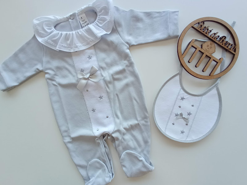 Babygrow algodão Estrelas