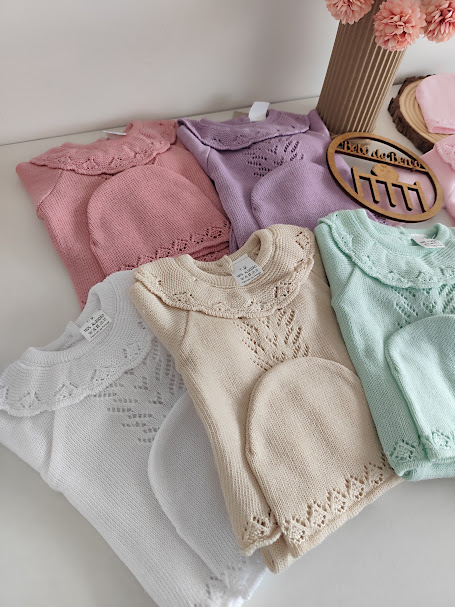 Camisola, calça e gorro! 100% algodão malha fina!