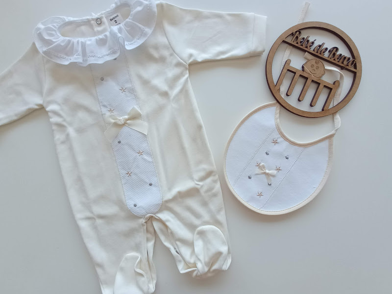 Babygrow algodão Estrelas