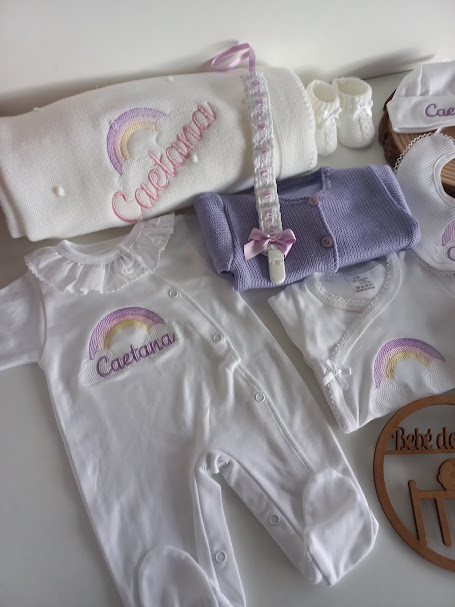 Pack Bebé Arco Irís ou Borboletas (10 Peças)