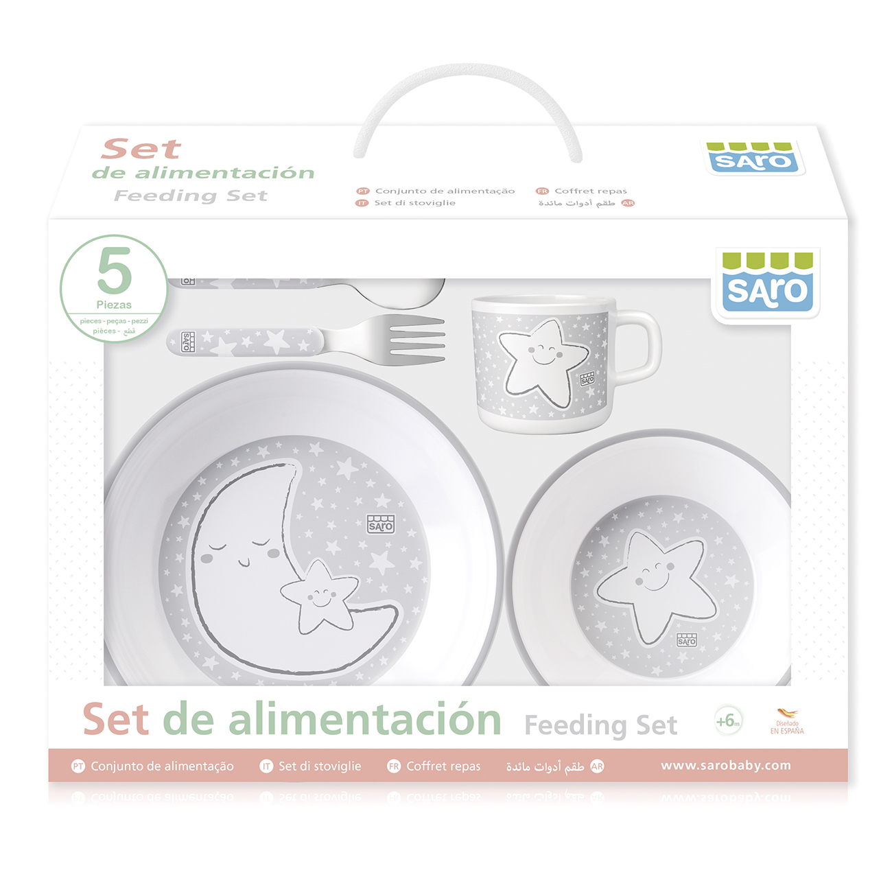 Louça 5 peças “Little Stars”