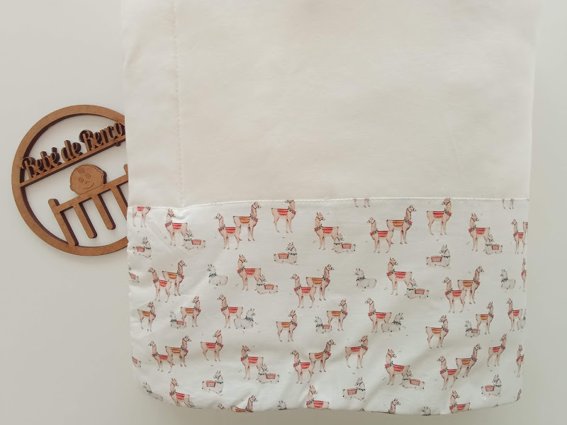Pack / Conjunto de Algodão Tema Lama - tam 1 mês