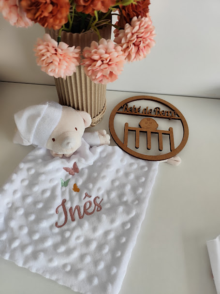 Doudou / Nana a combinar com Pack Arco iris e Borboletas