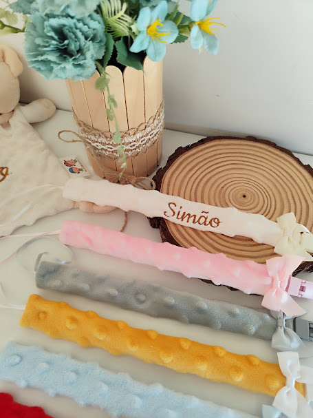 Prende Chupeta Simples ou Com Nome