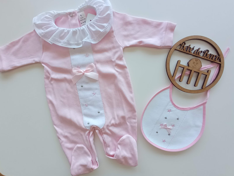 Babygrow algodão Estrelas
