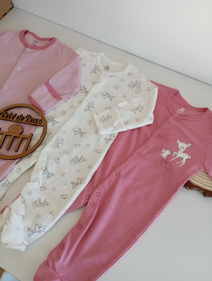 Babygrow de Algodão com Abertura a Frente