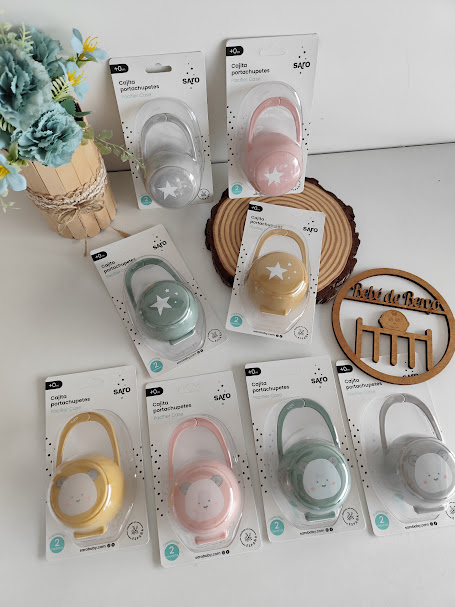 Caixa para 2 chupetas