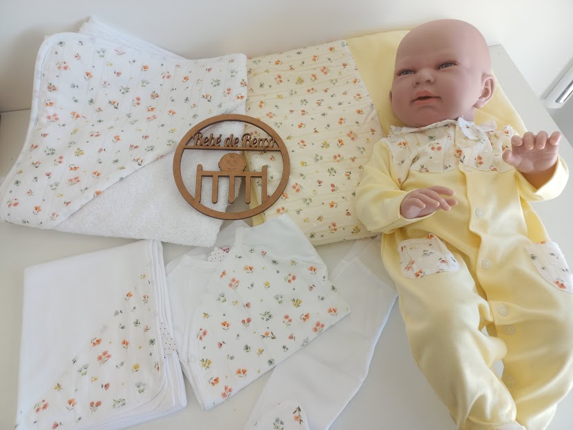 Pack Bebé Tema Paradise 6 Peças