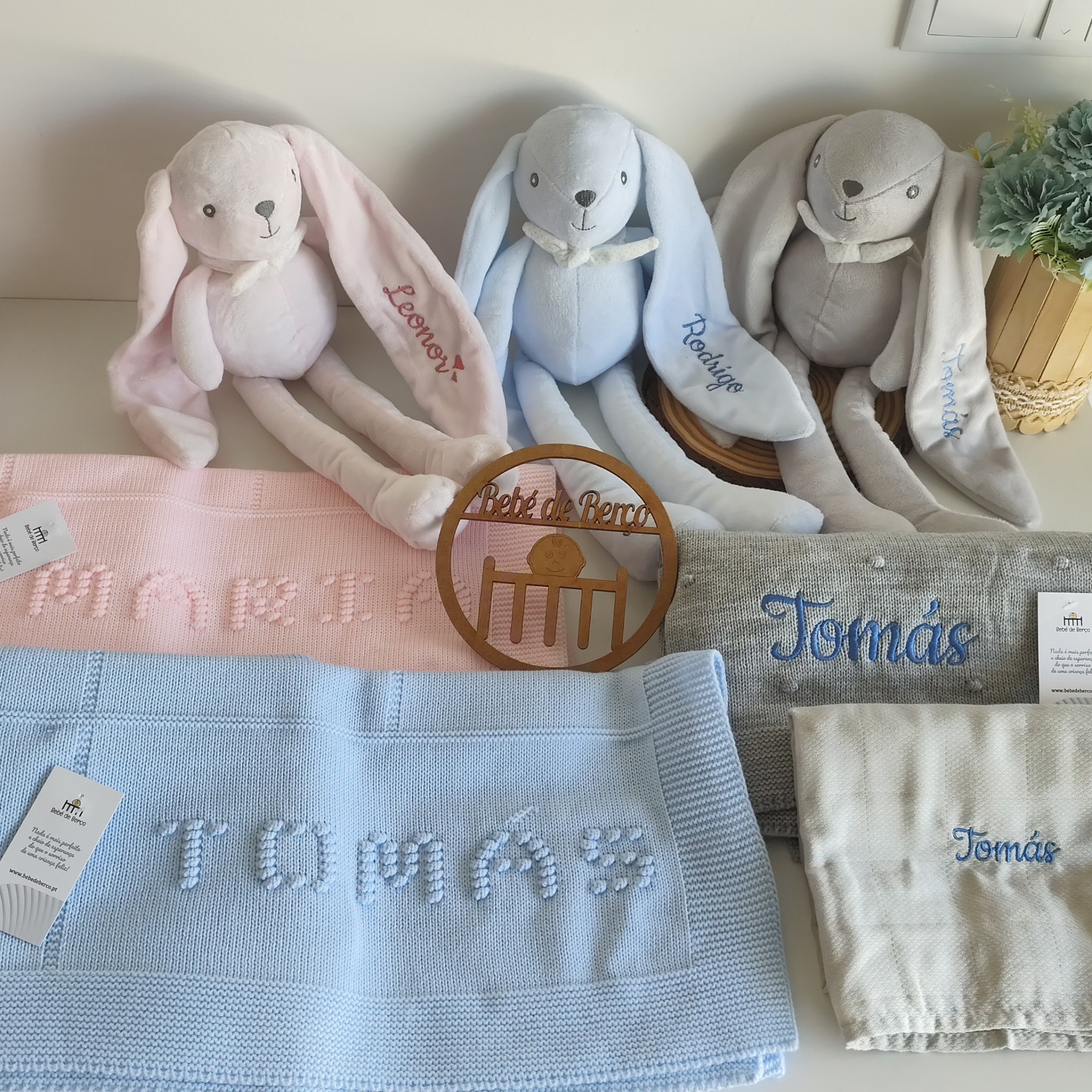 Coelhinho Doudou Personalizado