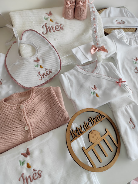 Pack Bebé Arco Irís ou Borboletas (10 Peças)