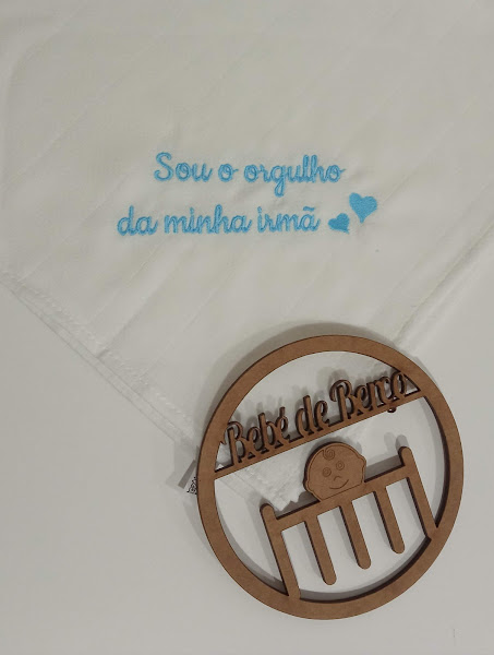 Fralda Sou o orgulho do (a) .... Personalizado a Gosto!