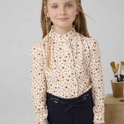 Blusa viella estampada