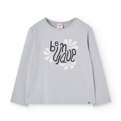 Camiseta malha para menina