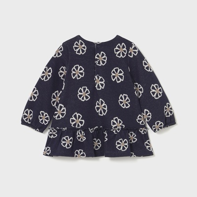 Vestido malha jacquard