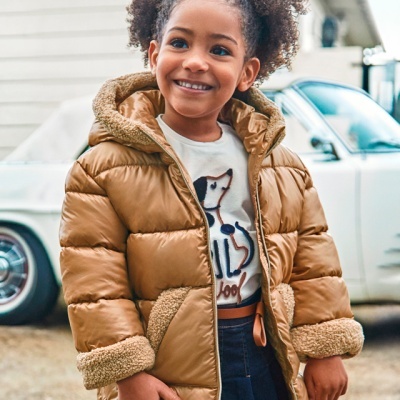 Blusão combinado borreguito