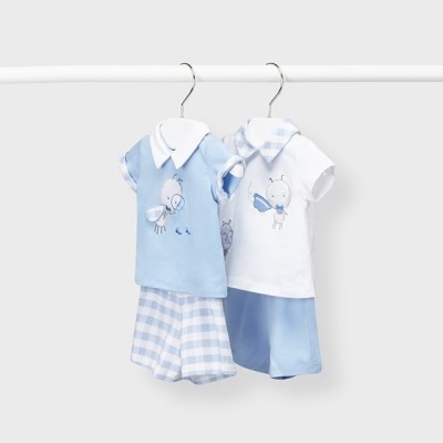 Conjunto 4 peças malha