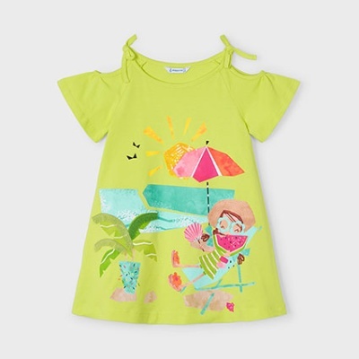 Vestido aplicações