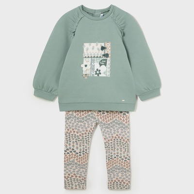 Conj. leggings sweat