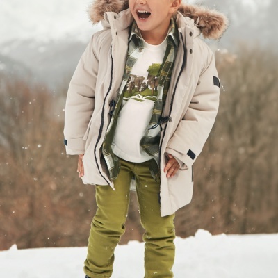 Calça soft slim fit