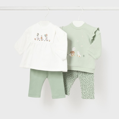 Conj. leggings 4 peças