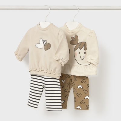 Conj. leggings 4 peças