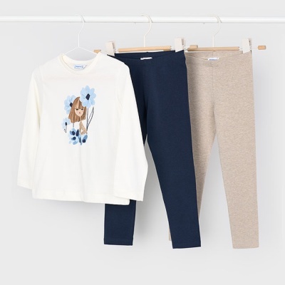 Conj. leggings 2 calças